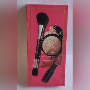 Laura Geller 3-Piece Full Face Kit/Rose N Glow